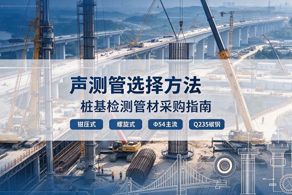 昌宁声测管选型标准