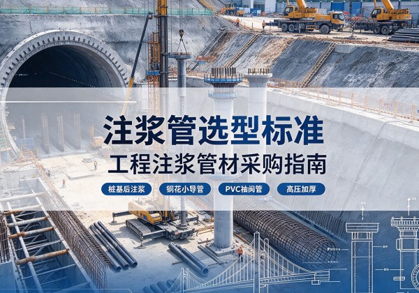 昌宁注浆管选型标准